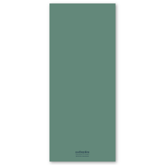 Merry+Bright Skinny Holiday Card