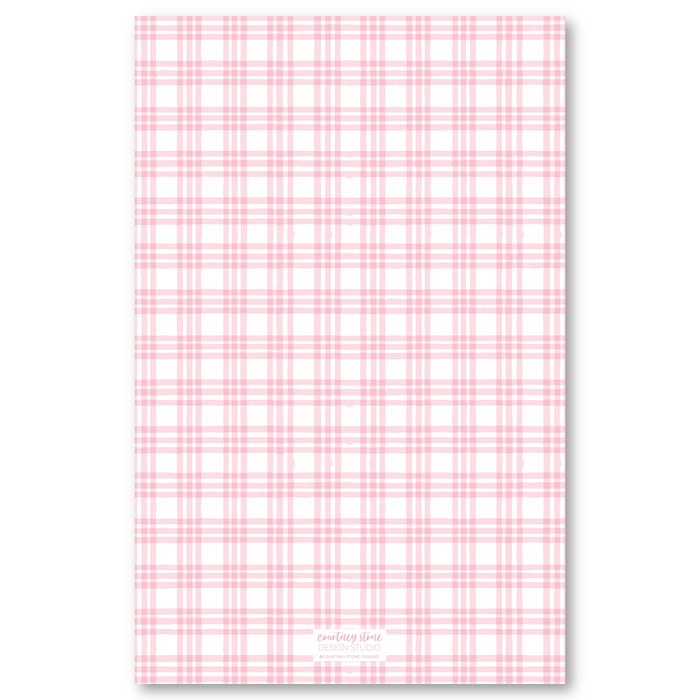 'More the Merrier' Holiday Card - A9 - Larger Card Size - Pink