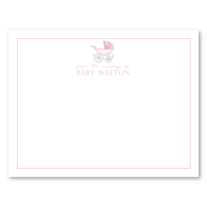 Pink Carriage Stationery