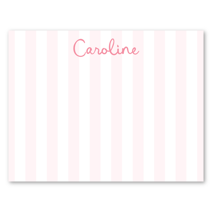 Stripe Stationery - Pink