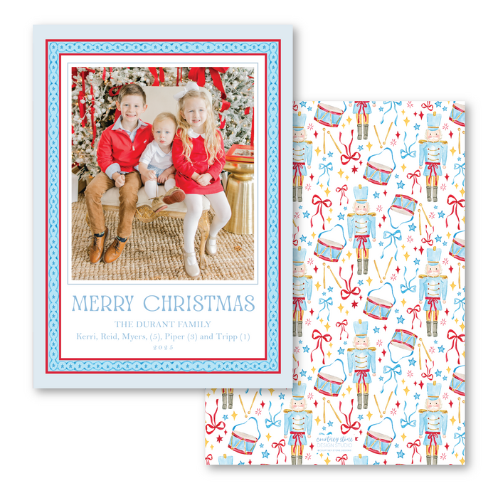 Santa's Soldiers Holiday Card