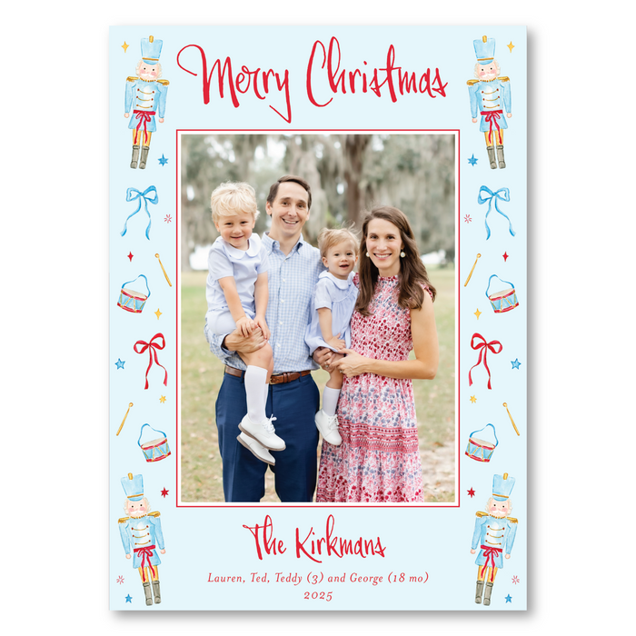 Santa's Soldiers II Holiday Card