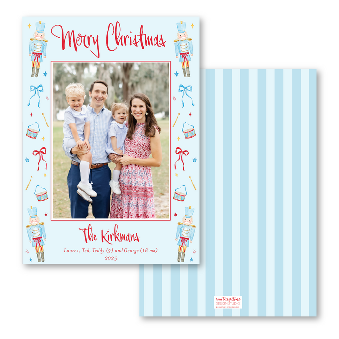 Santa's Soldiers II Holiday Card