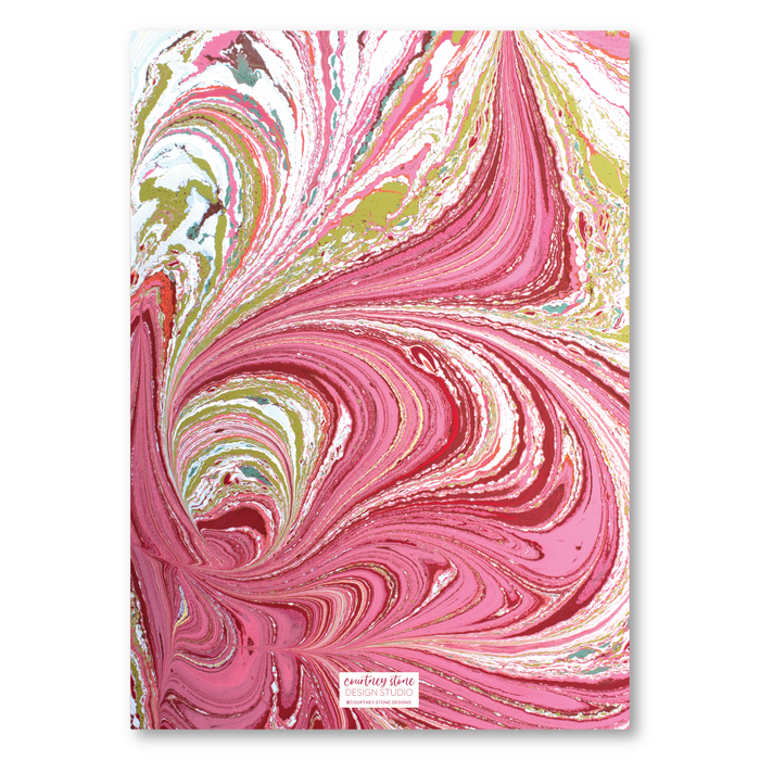 Spread Joy Marble Holiday Card