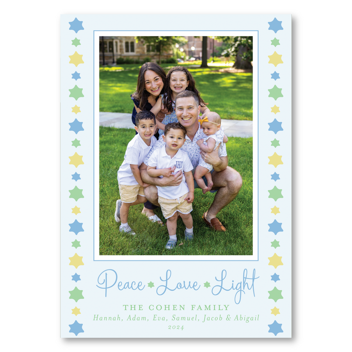 Star Light Holiday Card