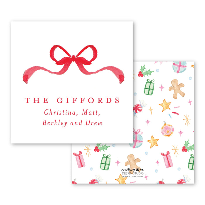 Christmas Whimsy Holiday Tags