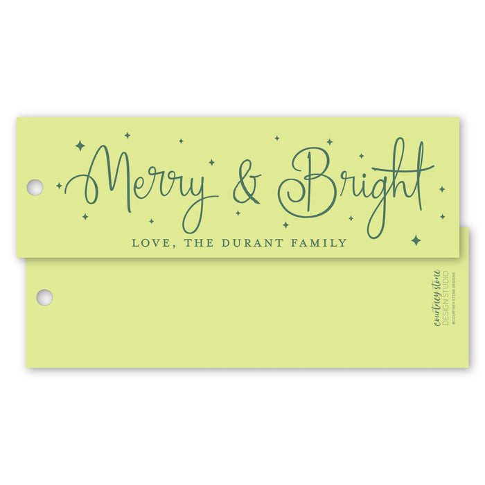 Holiday Gift Tags: From the Family