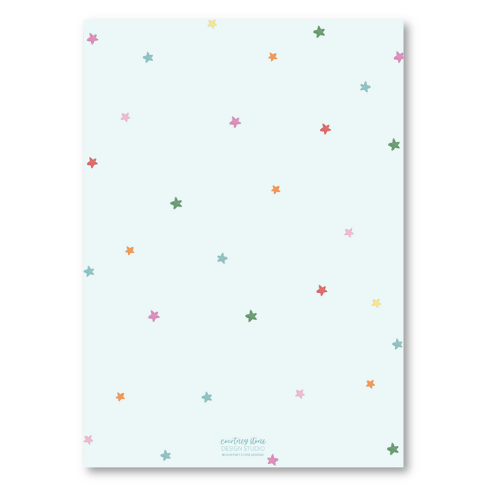 Whimsical Paper Chain Holiday Card