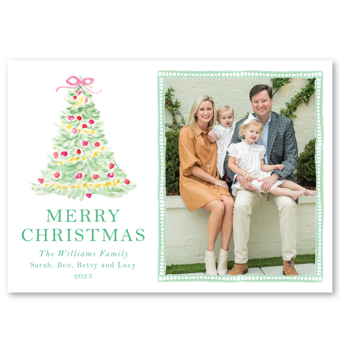 Oh Christmas Tree Holiday Card