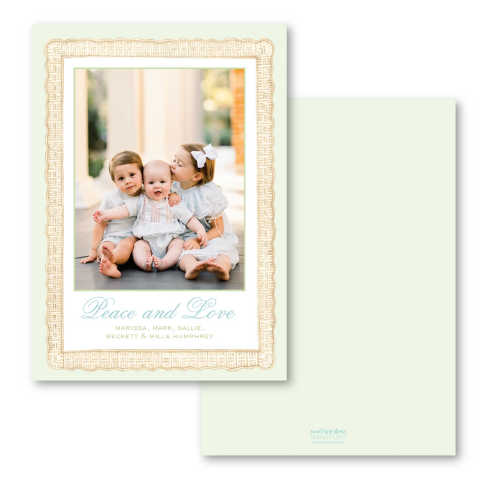 Rattan Wonderland Holiday Card