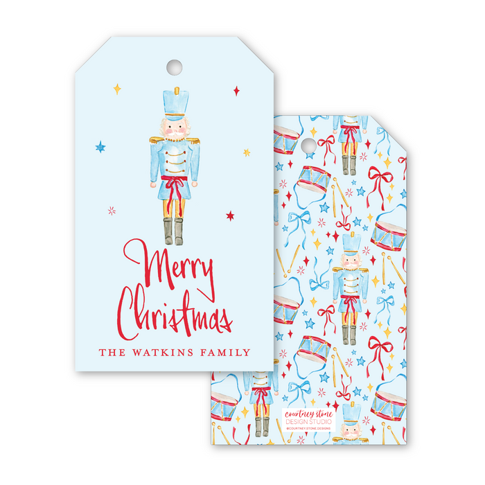 Santa's Soldiers Holiday Gift Tags