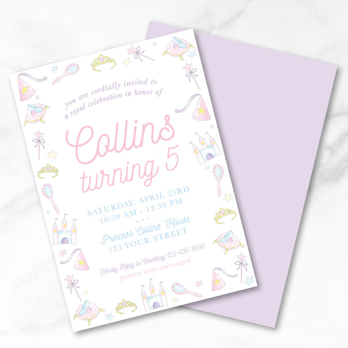 Princess Birthday Invitations