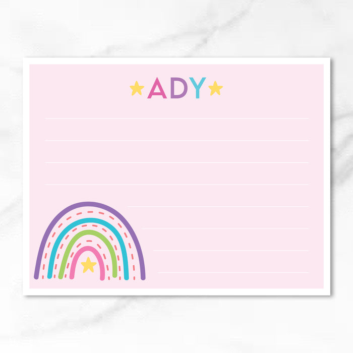 Rainbow Stationery