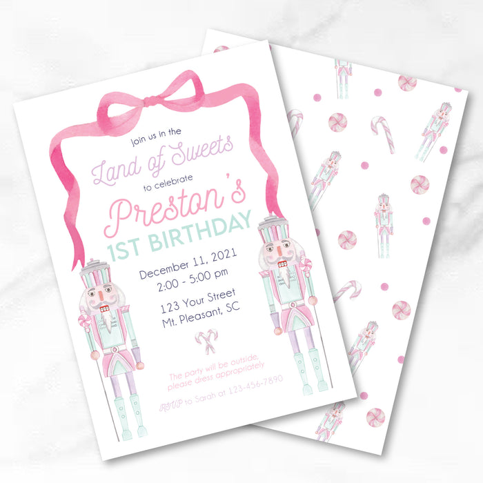 Land of Sweets Birthday Invitations