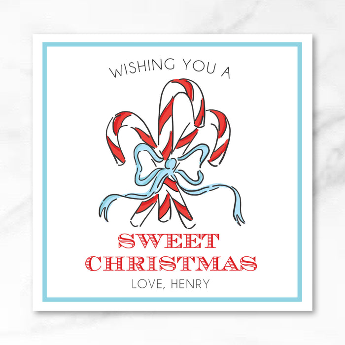 Children's Holiday Gift Tags
