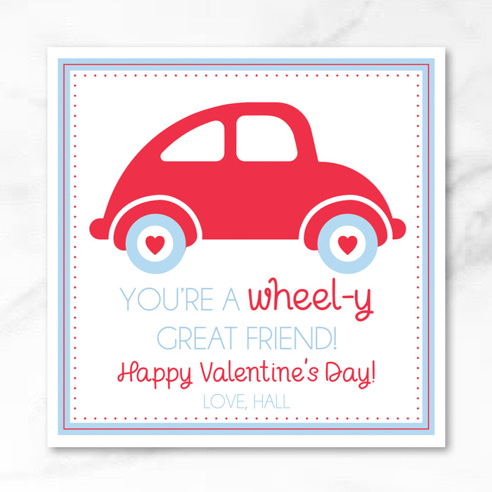 Push Car - Printed Valentine