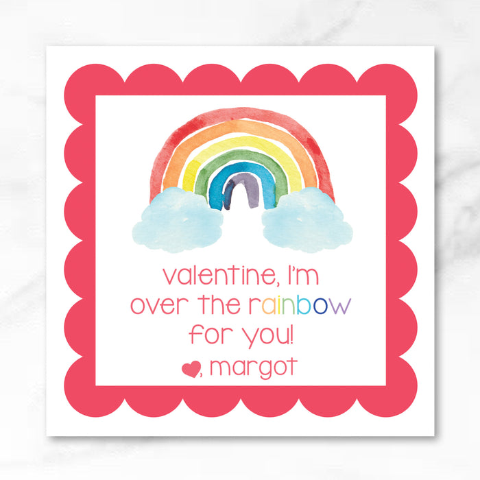 Rainbow - Printed Valentine