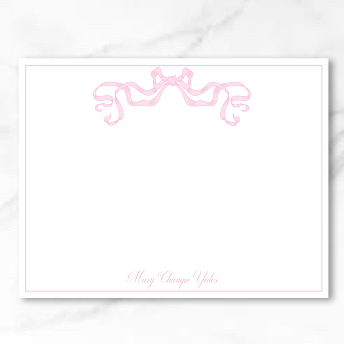 Vintage Bow Stationery