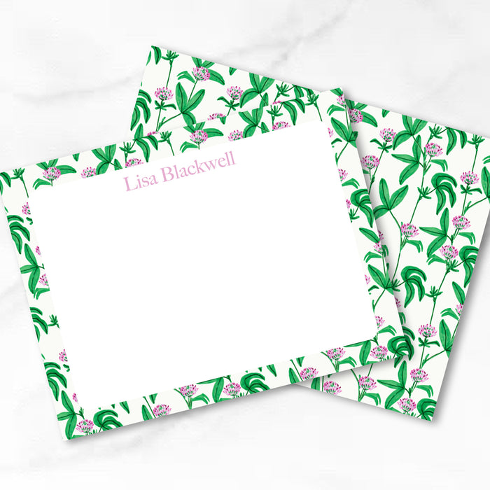 Floral Trellis Stationery