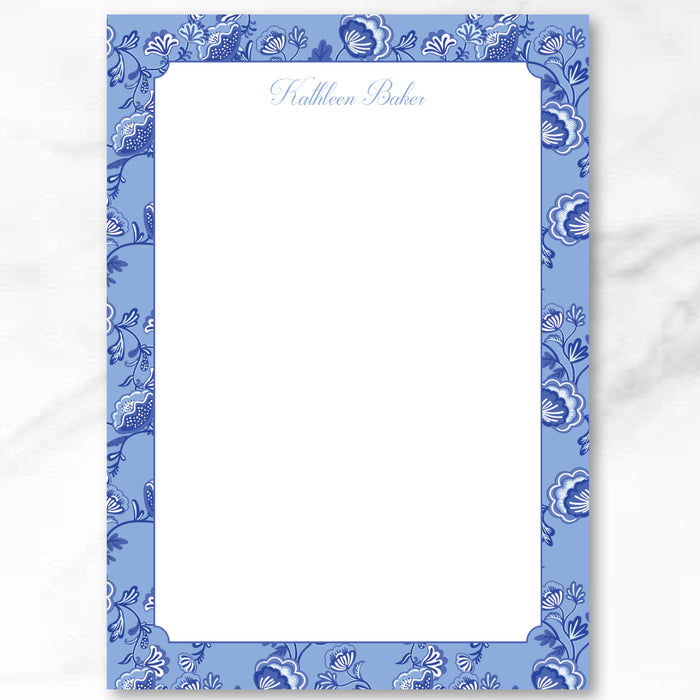 Chinoiserie Floral Notepad