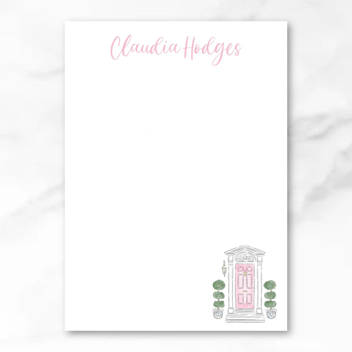 CHS Iconic Pink Door Notepad