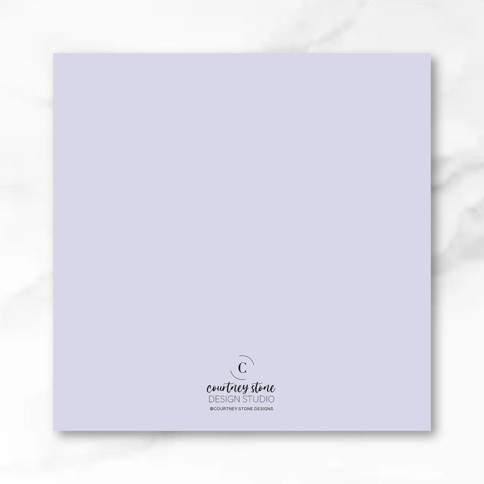 Lavender Hydrangea Stationery Bundle