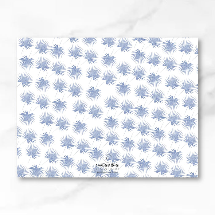 Calming Palm Stationery