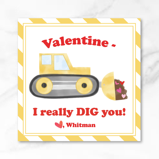 Digger - Printed Valentine