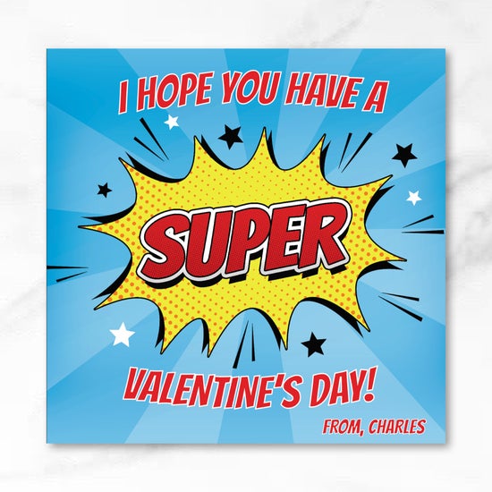 Super - Printed Valentine