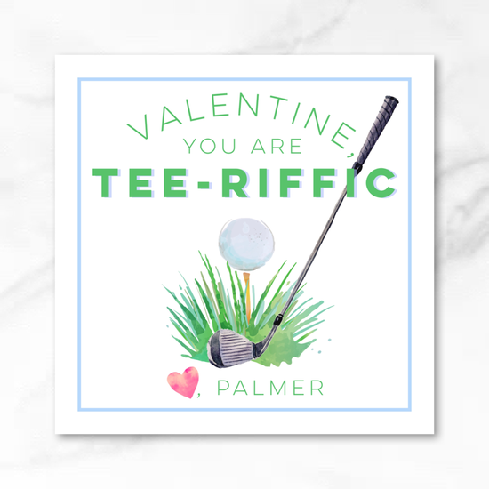 Golf - Printed Valentine