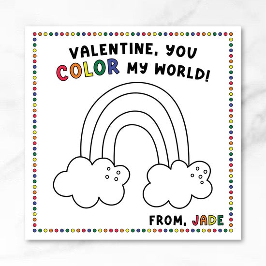 Color-Me - Printed Valentine