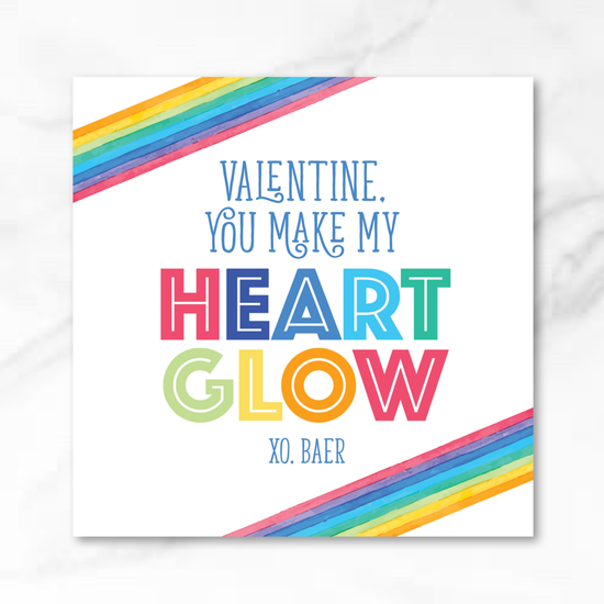 Glow Stick - Printed Valentine