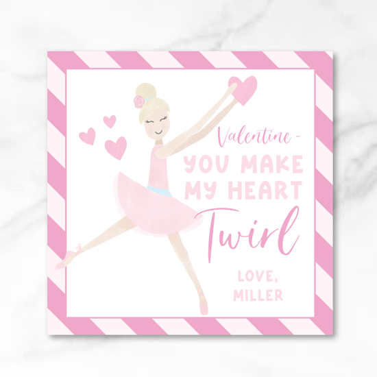 Ballet - Printed Valentine