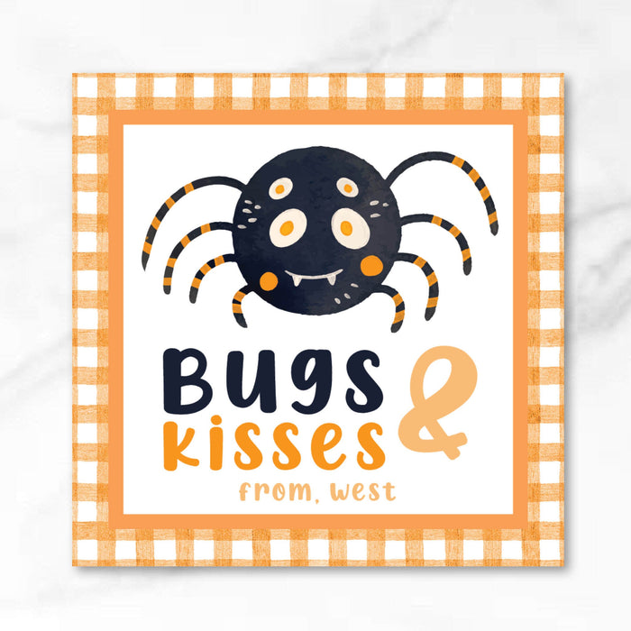 Bugs & Kisses Halloween Tags