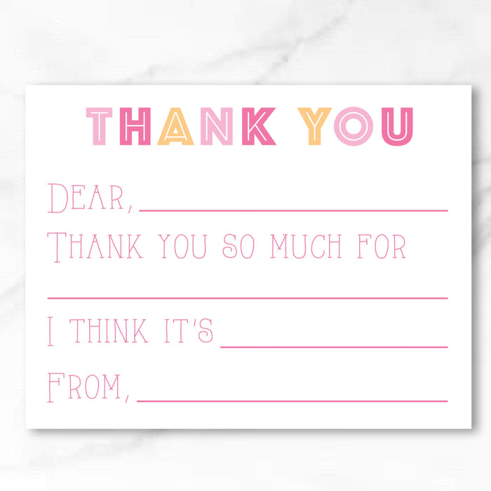 Fill-In-The-Blank Stationery